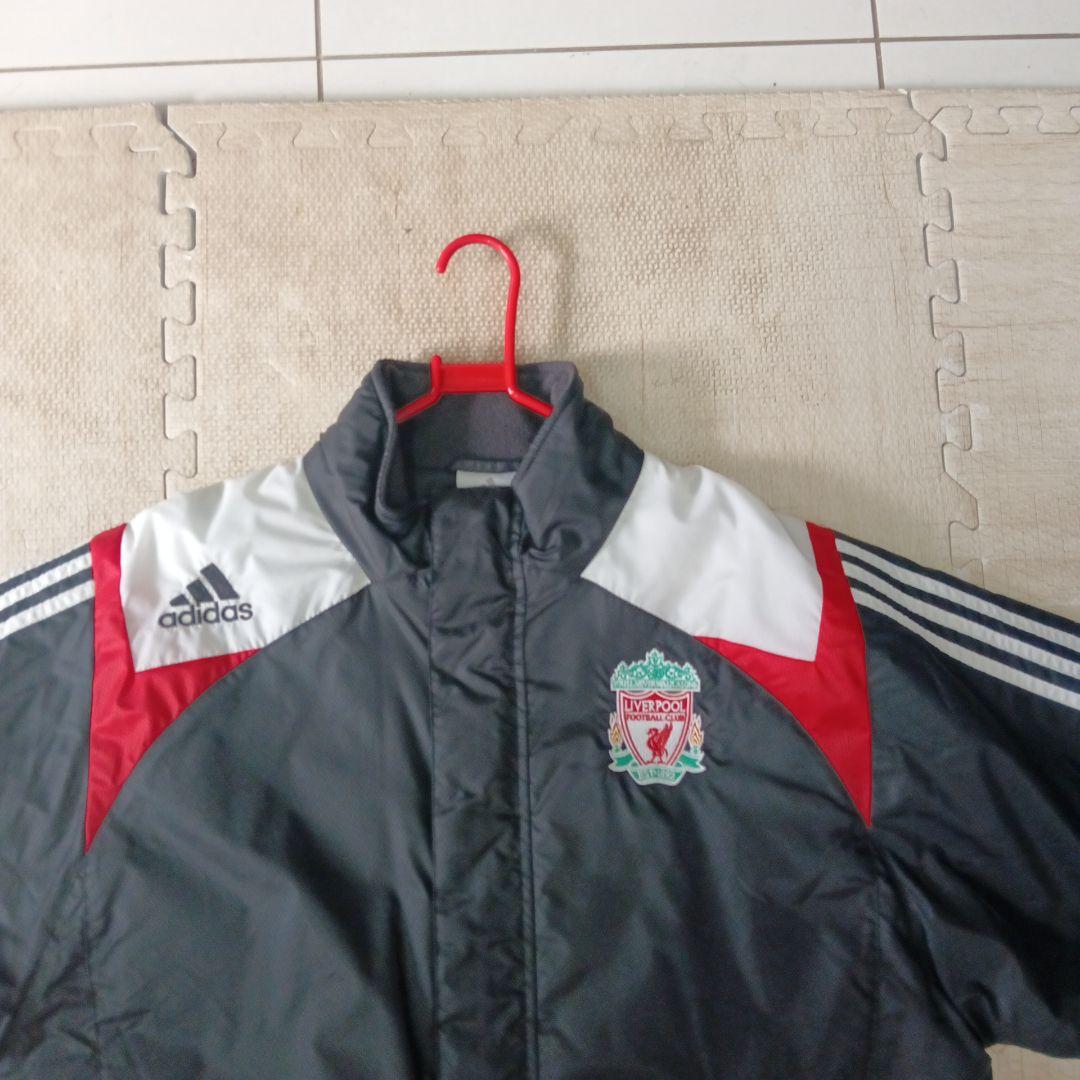 adidas Liverpool FC ベンチコートOサイズ