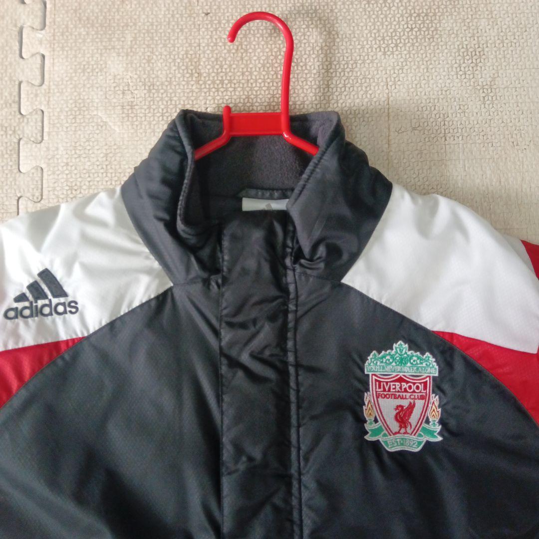 adidas Liverpool FC ベンチコートOサイズ