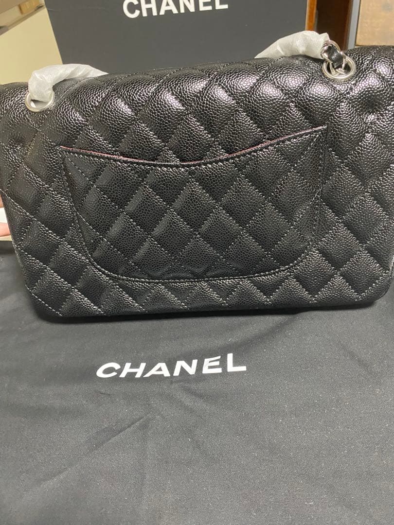 CHANELノベルティ キャビアスキンマトラッセ　シルバー　 VIPノベルティ