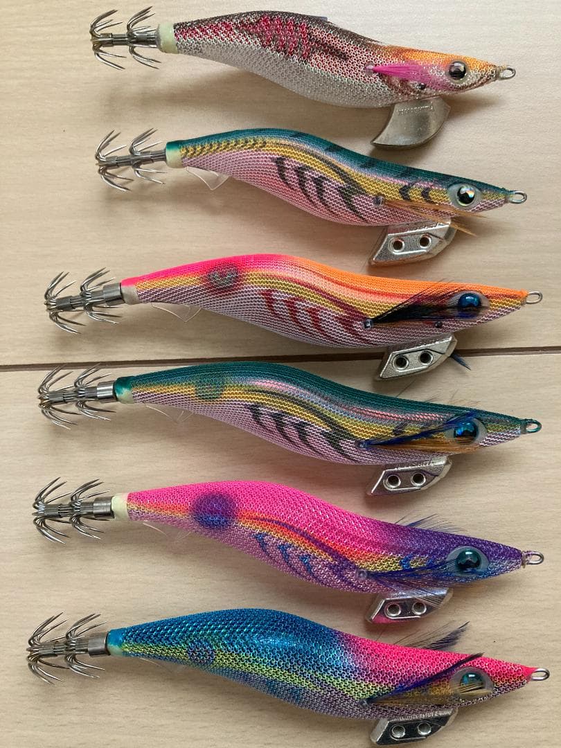 エギ王K 3号 (ベーシック) 3.5号 (シャロー) エギ 6本セット