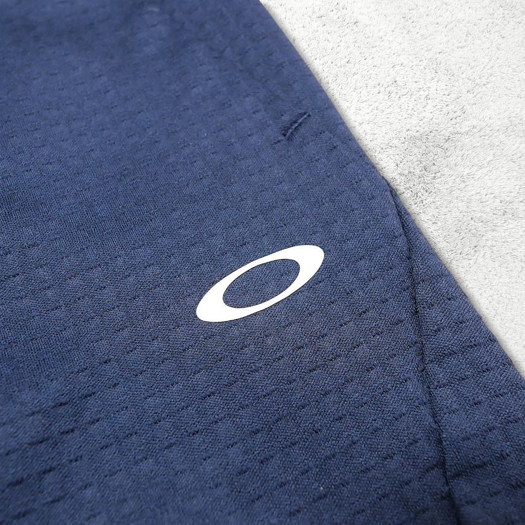 美品【オークリー】セットアップ XL 紺 ジャージ 上下 ワッフル生地 パーカー