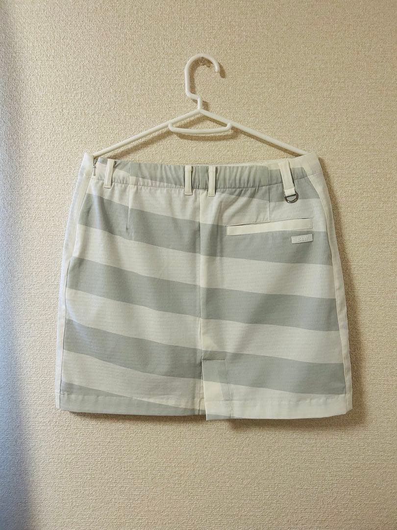 【新品タグ付き】 Black＆White ゴルフスカート Ｌサイズ