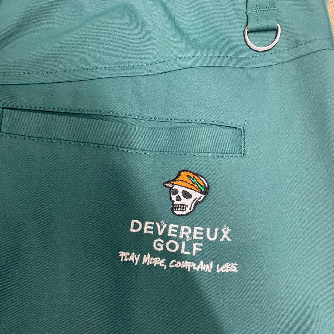 DEVEREUX GOLF 緑　ストレッチパンツ　サイズL