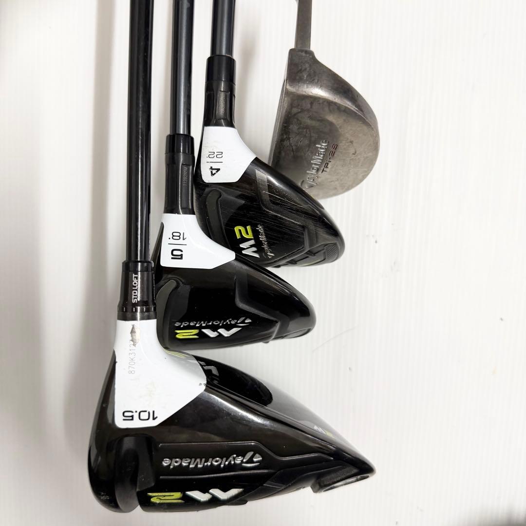 TaylorMade M2 クラブセット テーラーメイド　ゴルフセット　キャディ