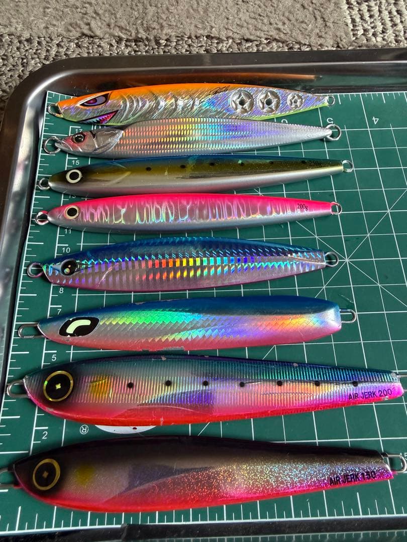 青物ジグ10個セット JACKALL shimano hayabusa他
