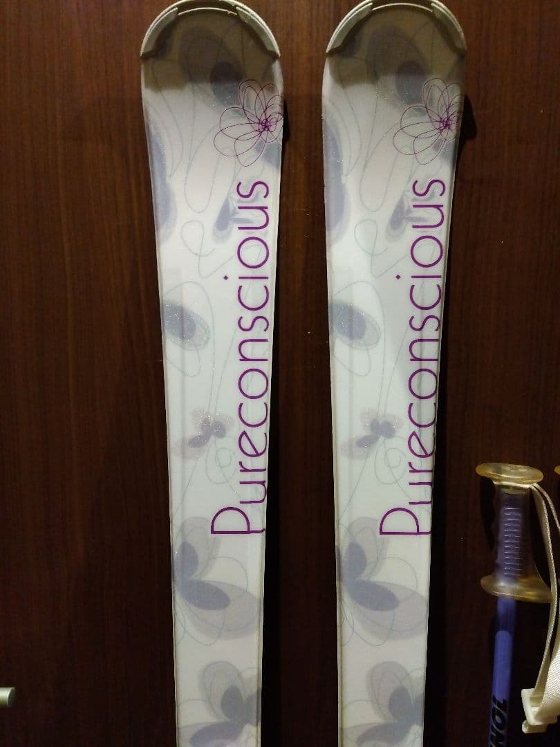 ♡綺麗♡PURECONSCIOUS♡レディース♡スキーセット♡メンテ・WAX済♡