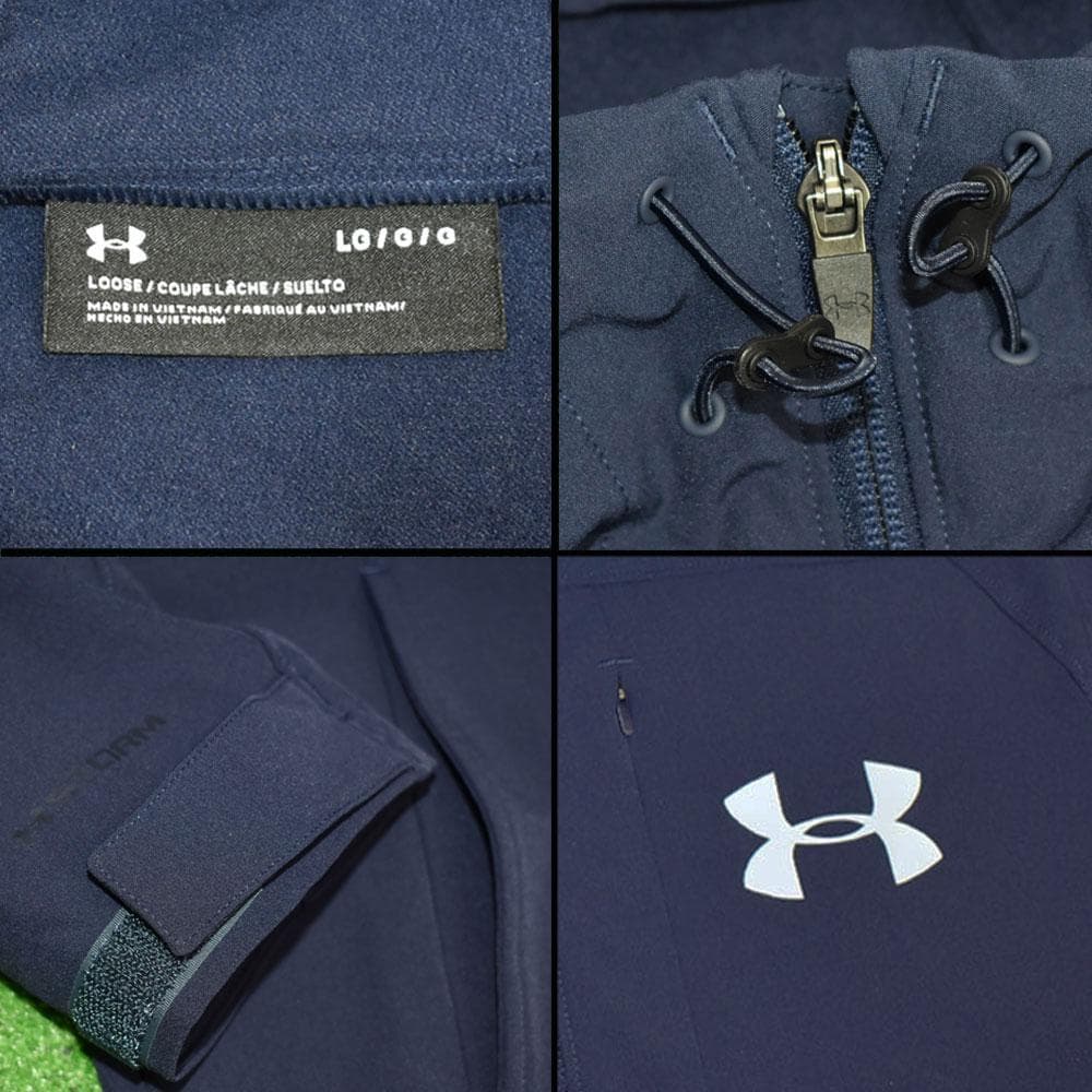 タ*ン様 UNDER ARMOUR アンダーアーマー 防風フードジャケット【Ｌ】
