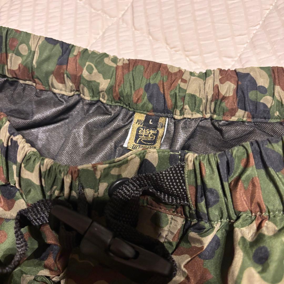 戦人 迷彩レインウエアー鎧 ゴアテックス