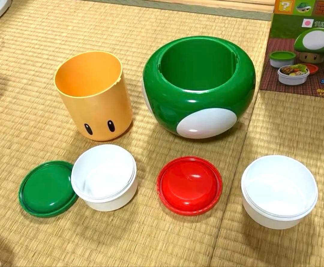 スーパーマリオ ランチボックス ルイージ スーパーキノコスーパーキノコ お弁当箱