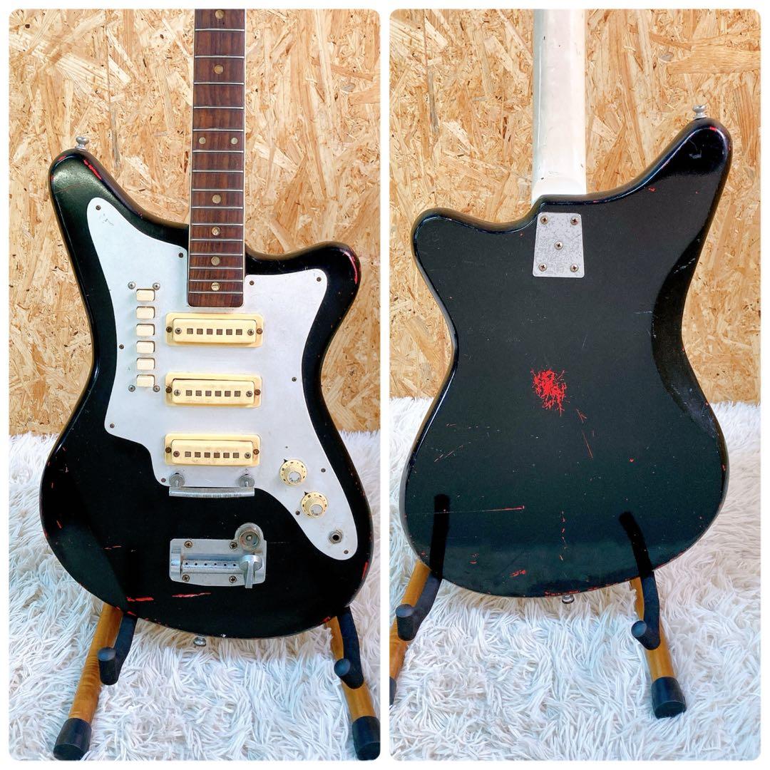 Teisco テスコ　ビザールギター1960年代　スペクトラム風　JAPAN