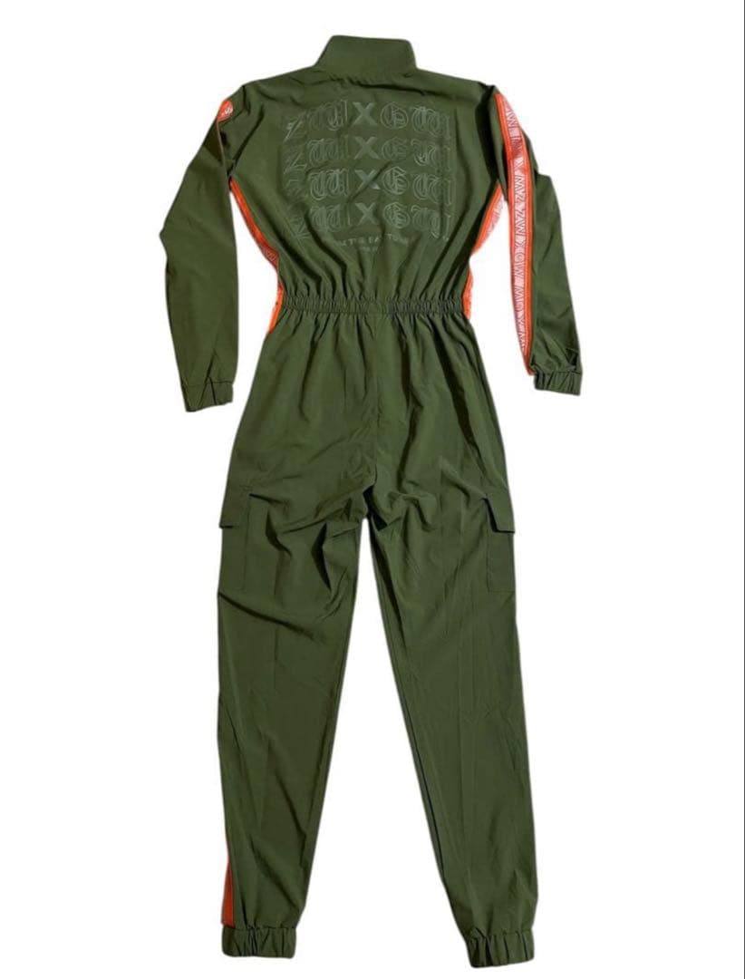 ZW x GWMockNeckWovenCargoJumpsuit ズンバ正規品
