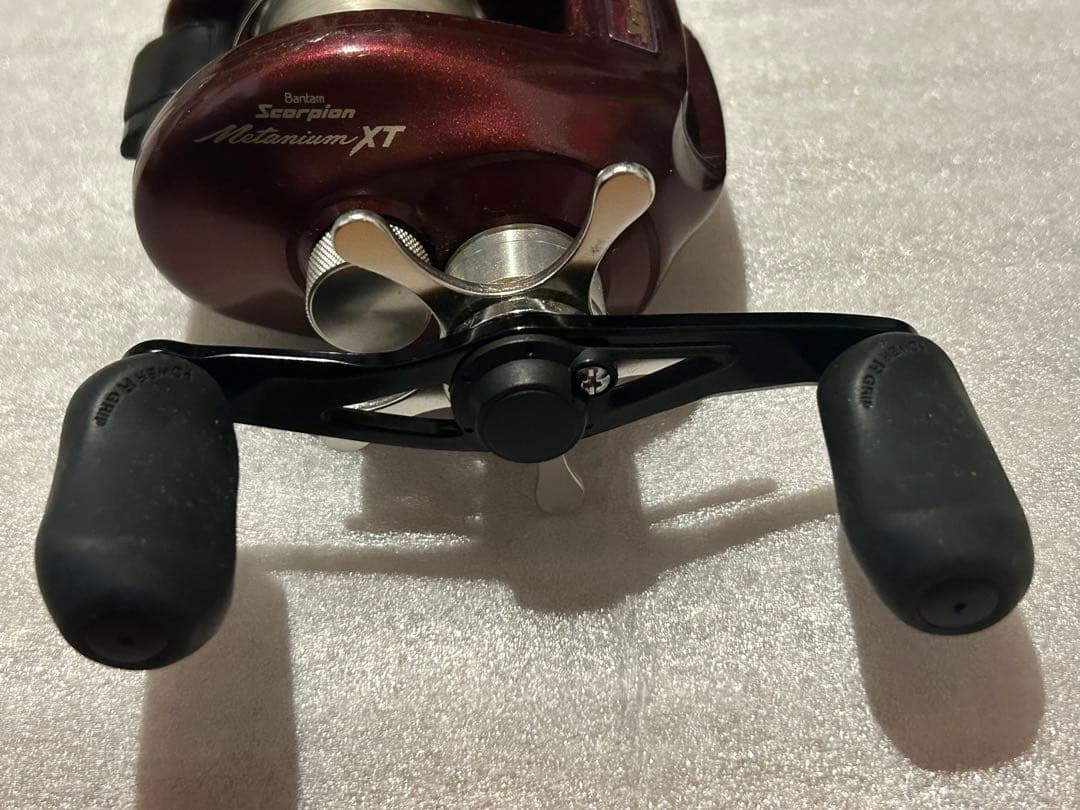 シマノ 赤メタ　メタニウムXT Bantam Scorpion 動作良好