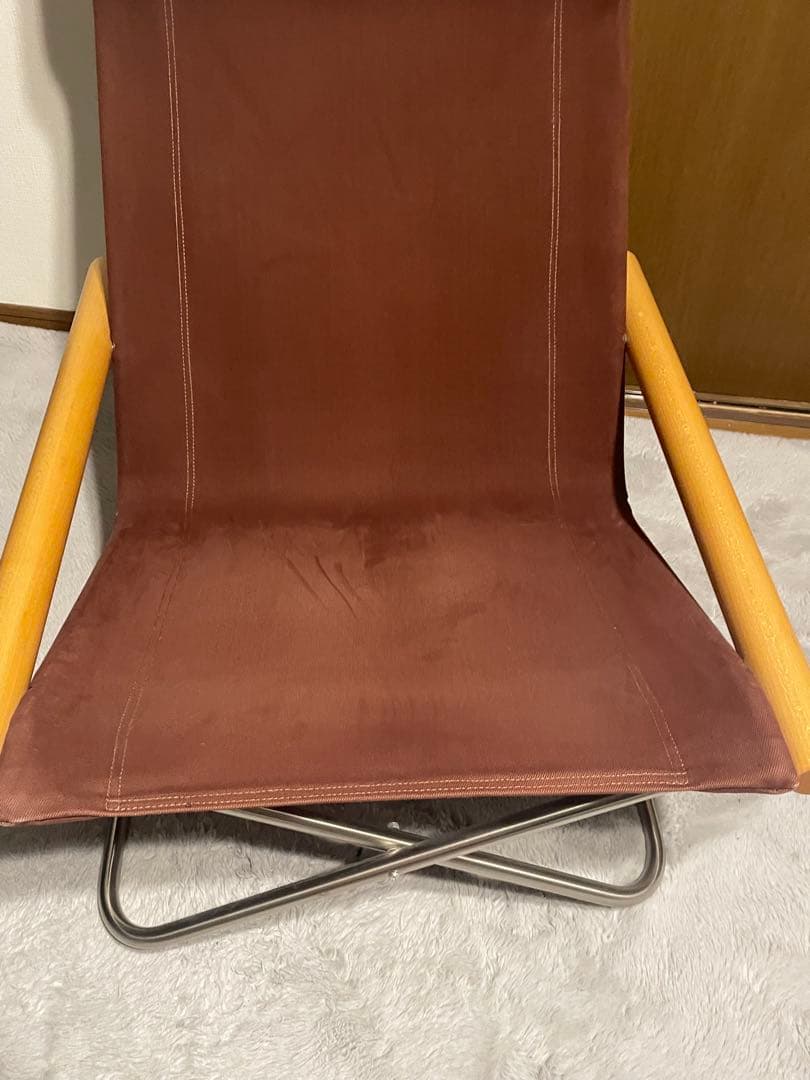 ニーチェアX ナチュラル タグ無し Nychair 折りたたみ椅子 ①