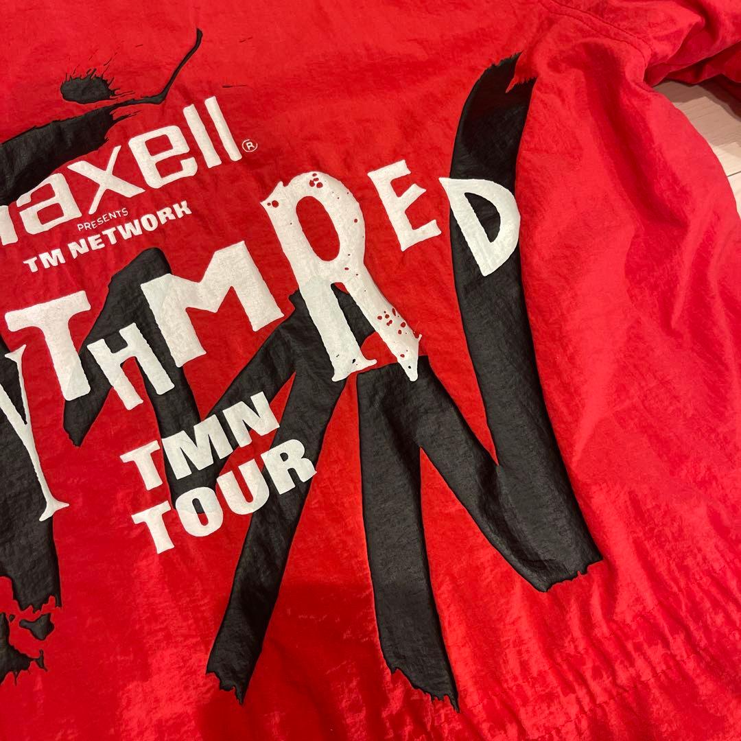 【レア】TM NETWORK RHYTHM RED TMN TOUR ジャケット