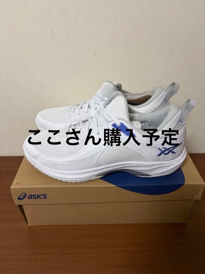 シューズ(男性用) GLIDE NOVA FF 4 White/Sapphire 27.5cm