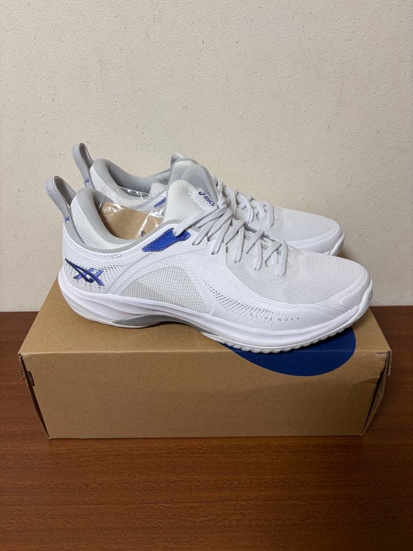シューズ(男性用) GLIDE NOVA FF 4 White/Sapphire 27.5cm
