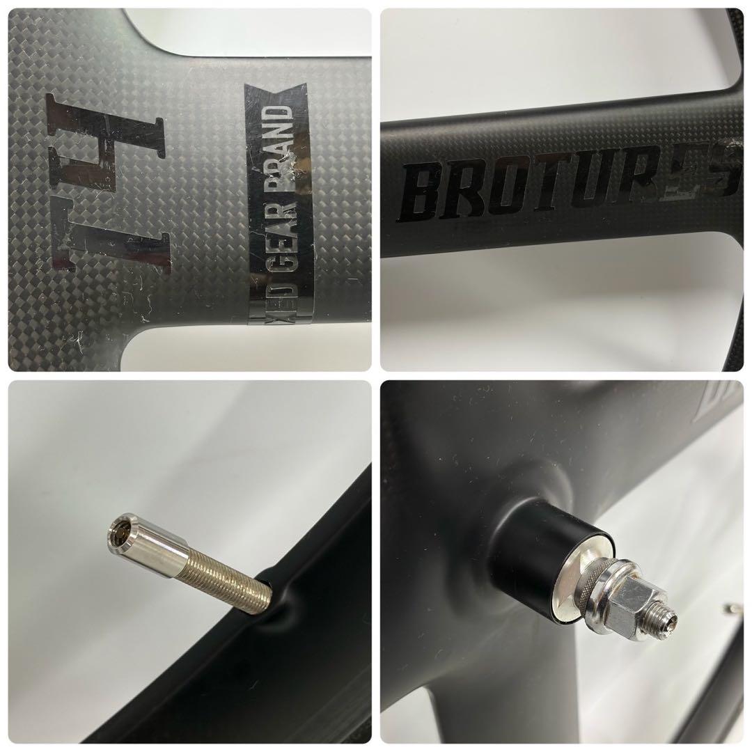 BROTURES T4 フロント用 カーボンホイール