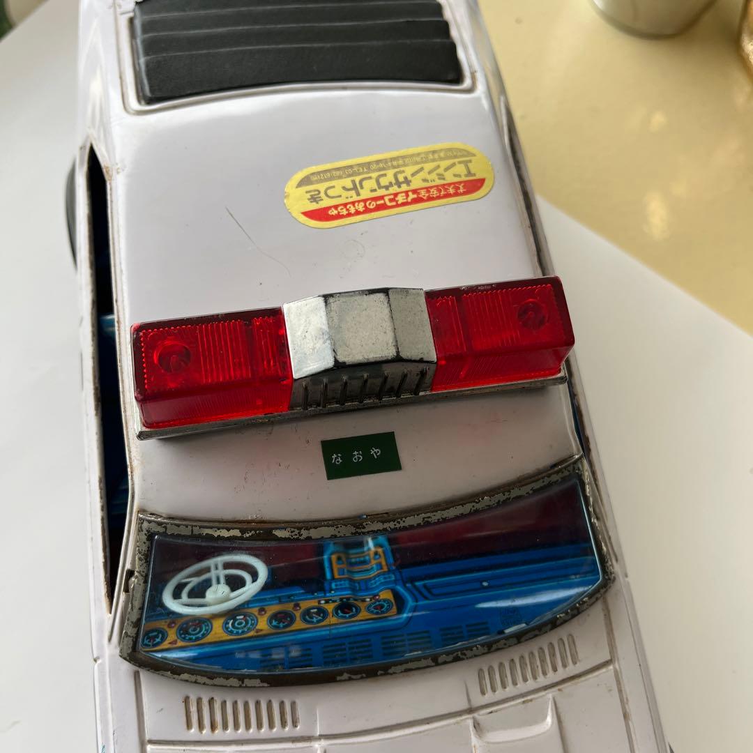 希少 セドリックパトカー ブリキ製 パトカー ミニカー 警視庁