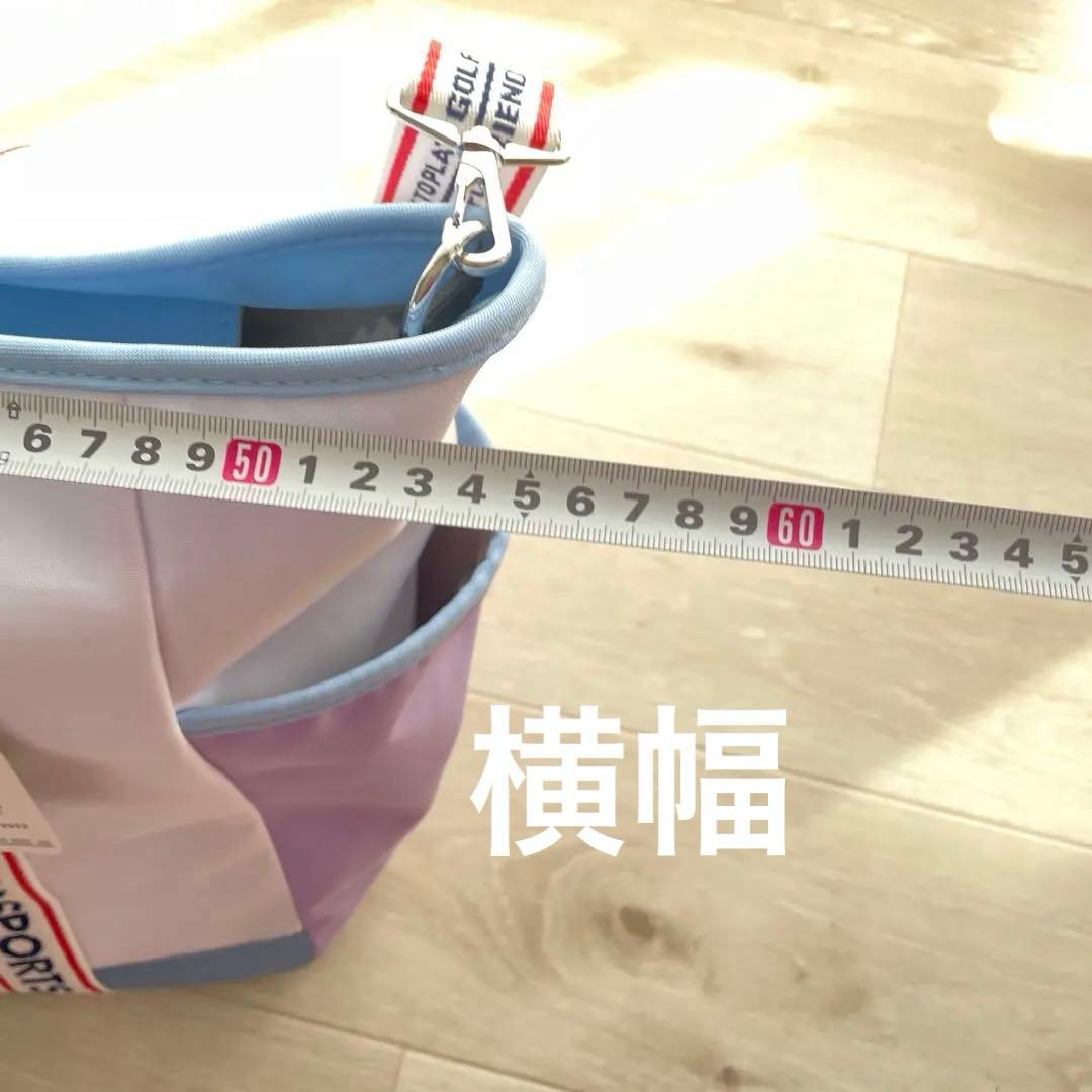 MUスポーツゴルフ✳︎ 新品タグ付き未使用ポケットたくさん大きめ旅行バッグ