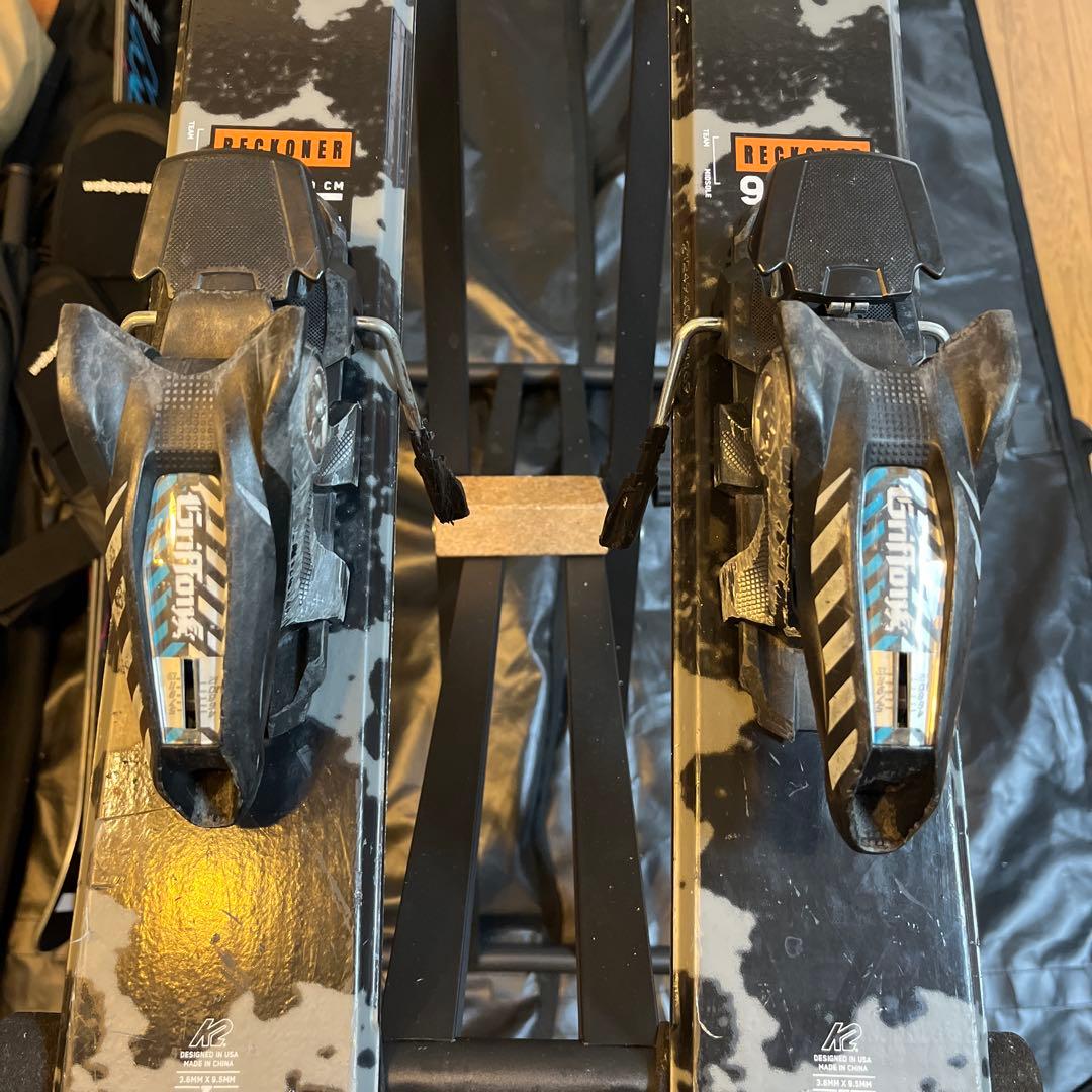 K2 reckoner 92（169cm）　marker griffon 13