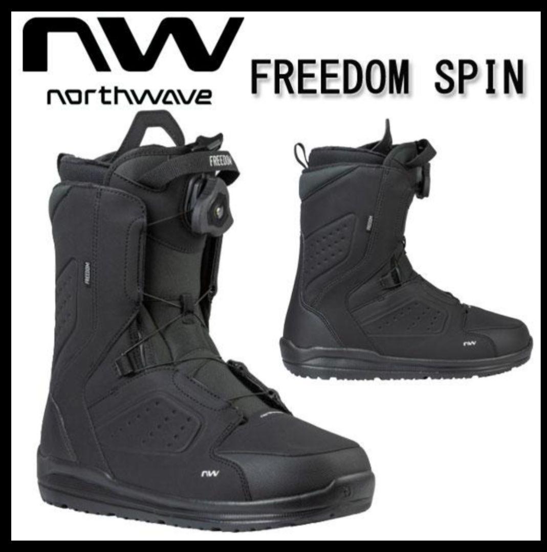 NORTHWAVE FREEDOM SPIN スノーボードブーツ ブラック
