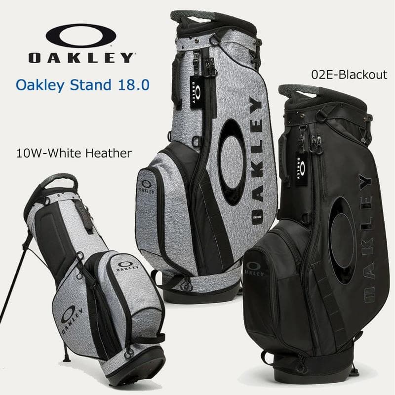 新品 オークリー OAKLEY ゴルフ スタンドキャディバッグ ホワイトヘザー