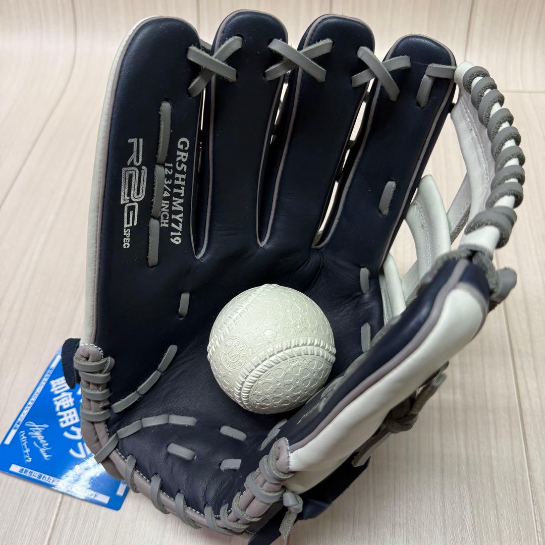 ローリングス　一般軟式ハイパーテックMLB TEAM　ヤンキース　外野手用　左投