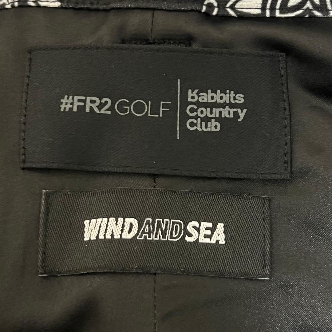 【完売品】 WIND AND SEA × FR2 GOLF ペイズリー パンツ