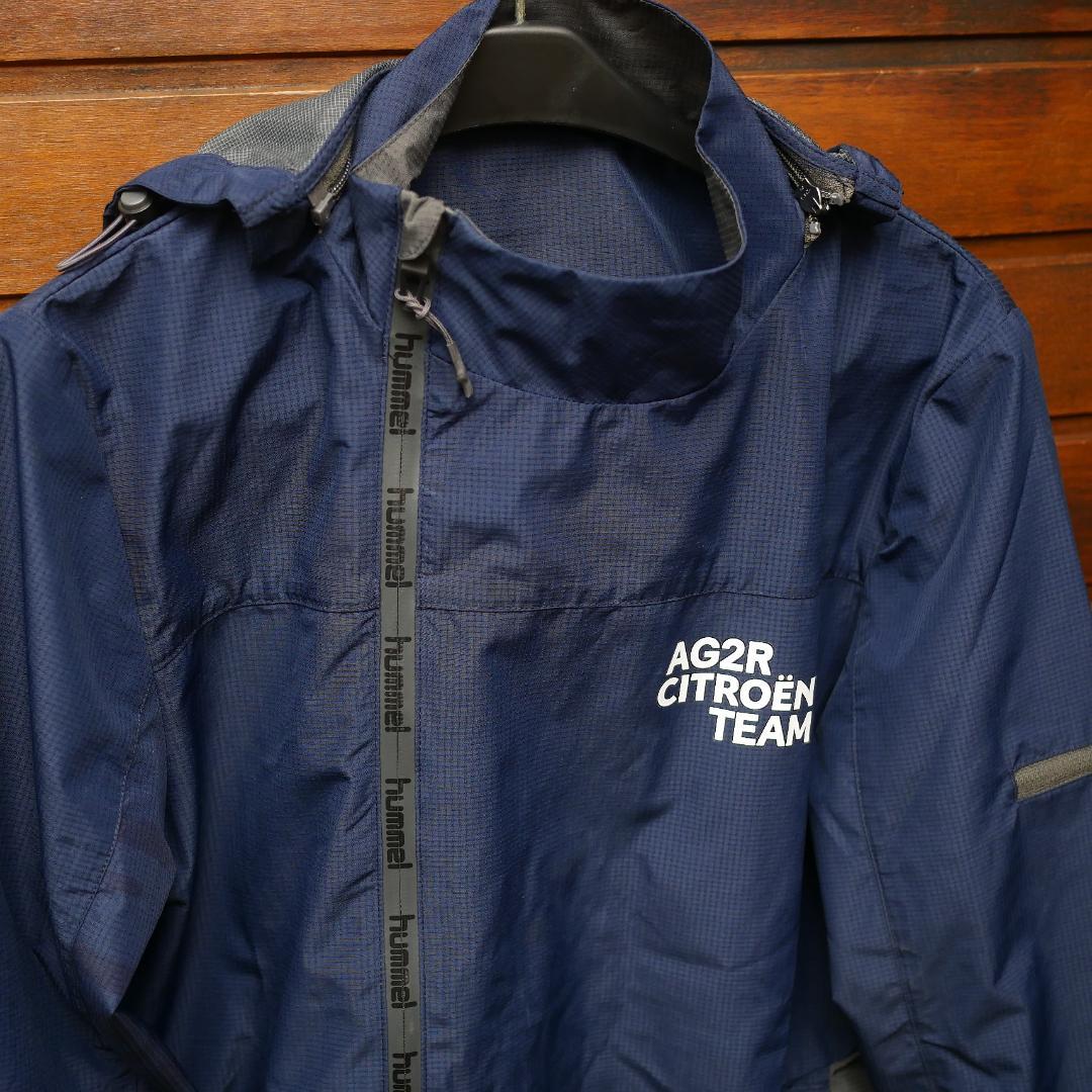 選手支給品 AG2Rシトロエン スプレージャケット 防水防風 非売品 プロチーム