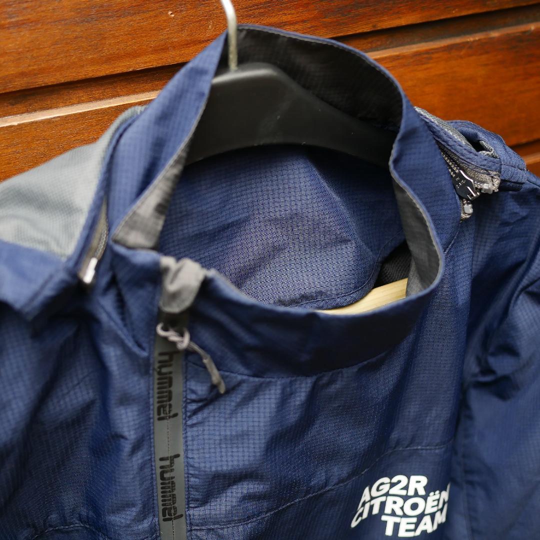 選手支給品 AG2Rシトロエン スプレージャケット 防水防風 非売品 プロチーム