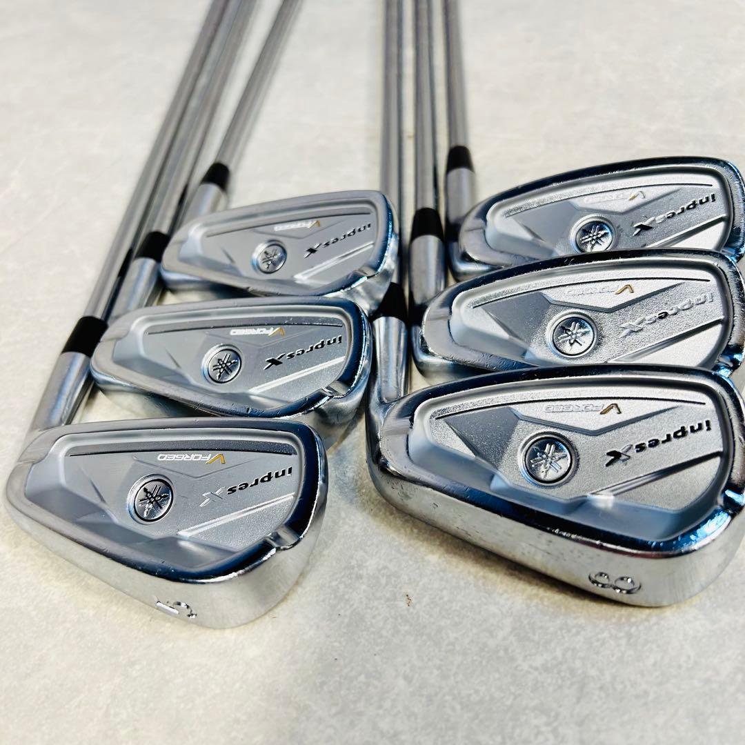ヤマハ inpres X V FORGED アイアンセット ゴルフ 6本 メンズ