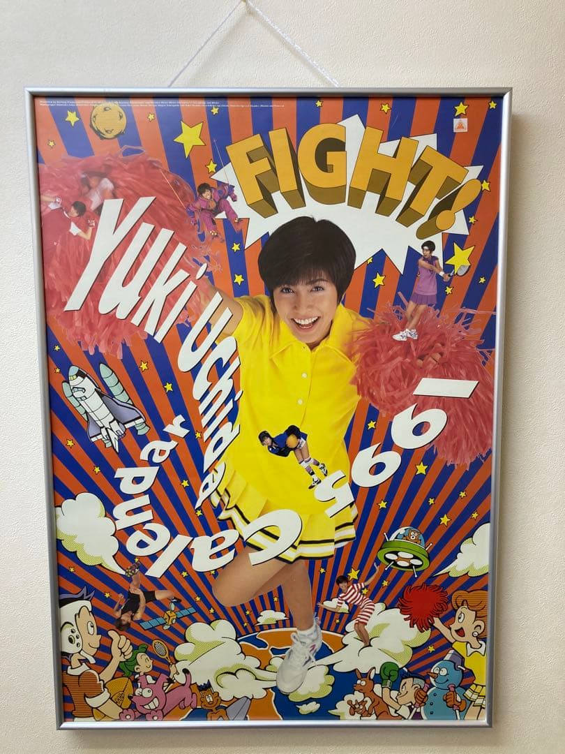内田有紀 ポスター 7枚セット アメコミ風