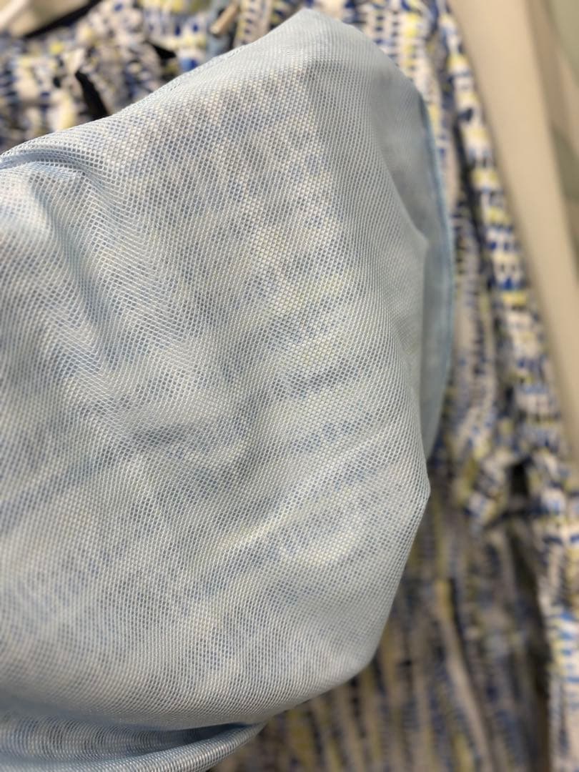 タグ付き新品　ヒールクリーク　HealCreek レインブルゾン　ブルー