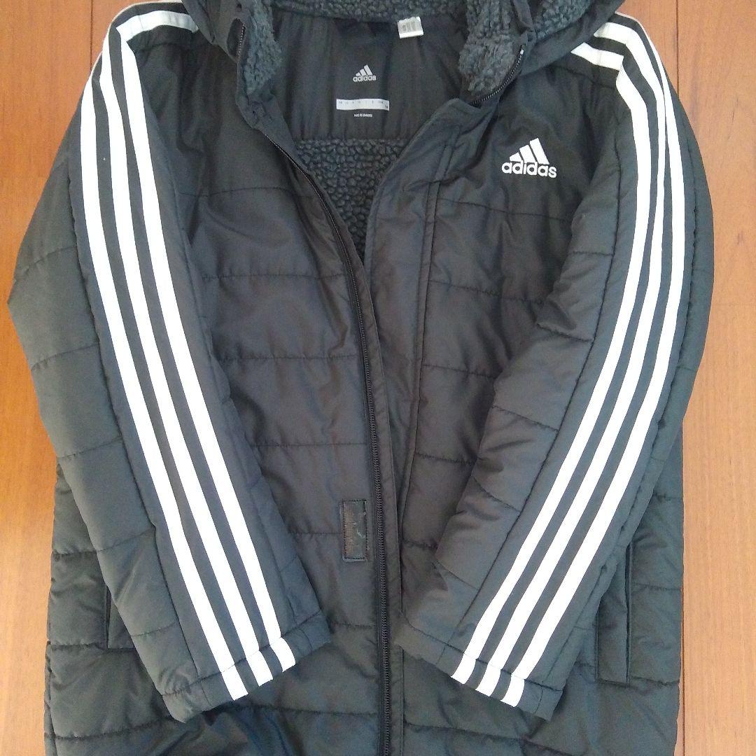 あこさん専用　美品adidas 黒140サイズベンチコート