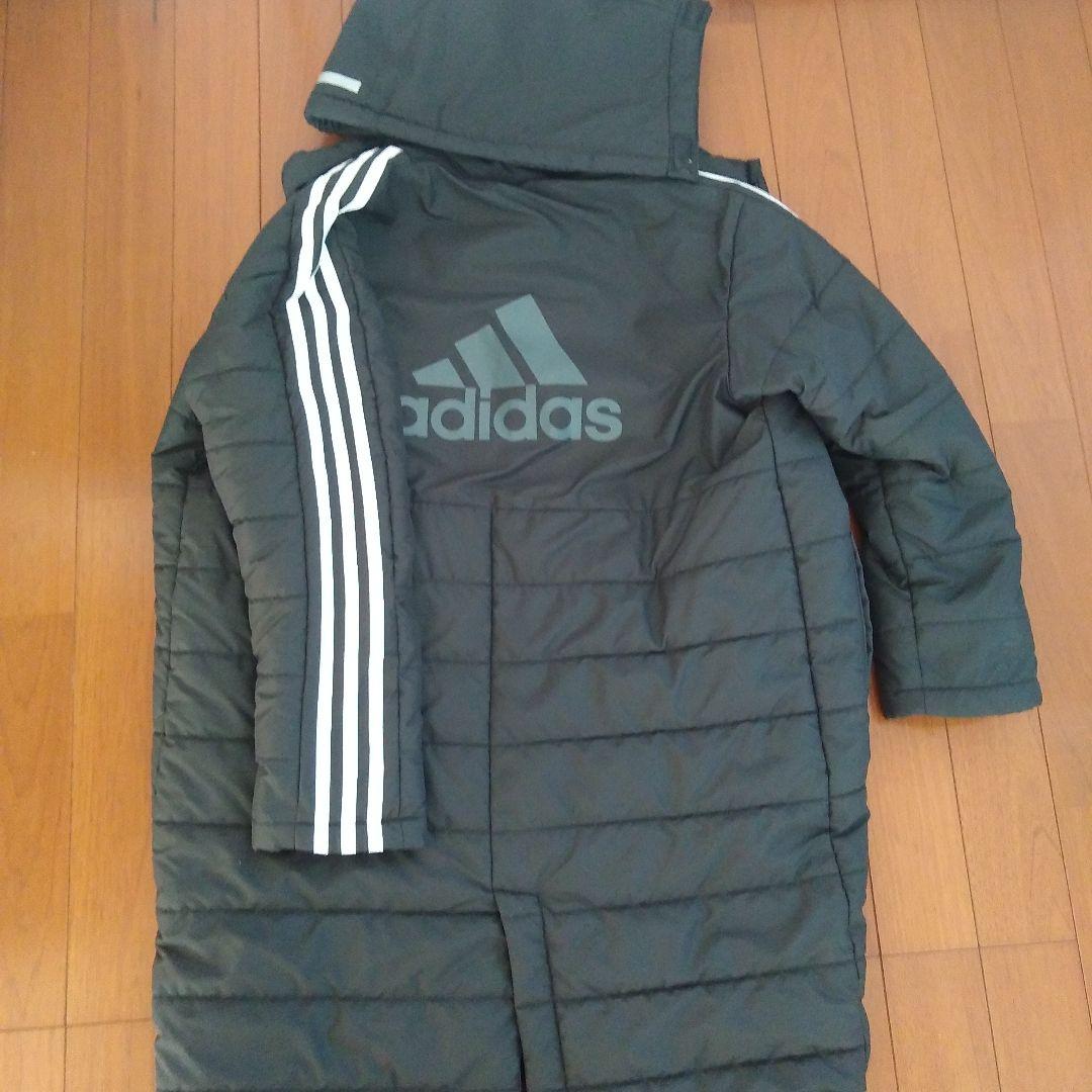 あこさん専用　美品adidas 黒140サイズベンチコート