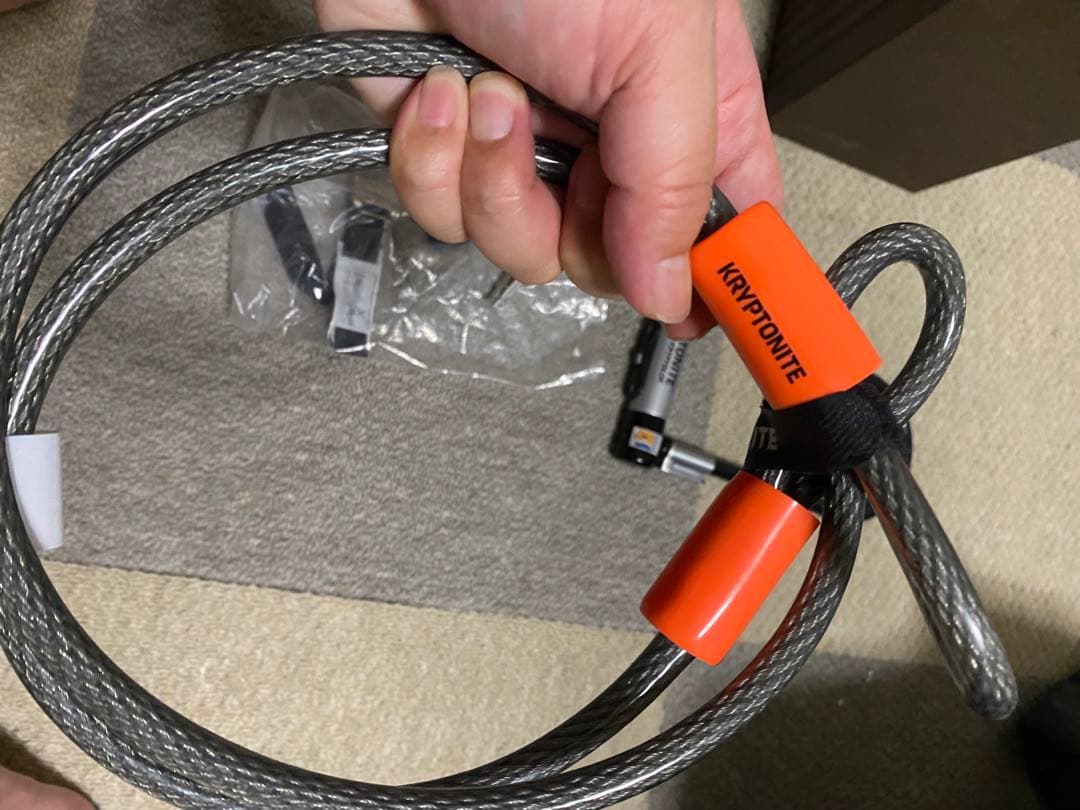 KRYPTONITE Uロックとケーブルロックセット