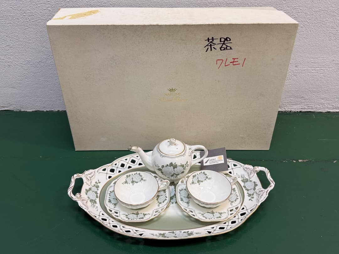 希少 未使用 NARUMI ナルミ 加藤登紀子 フレーバーティーセット 元箱有