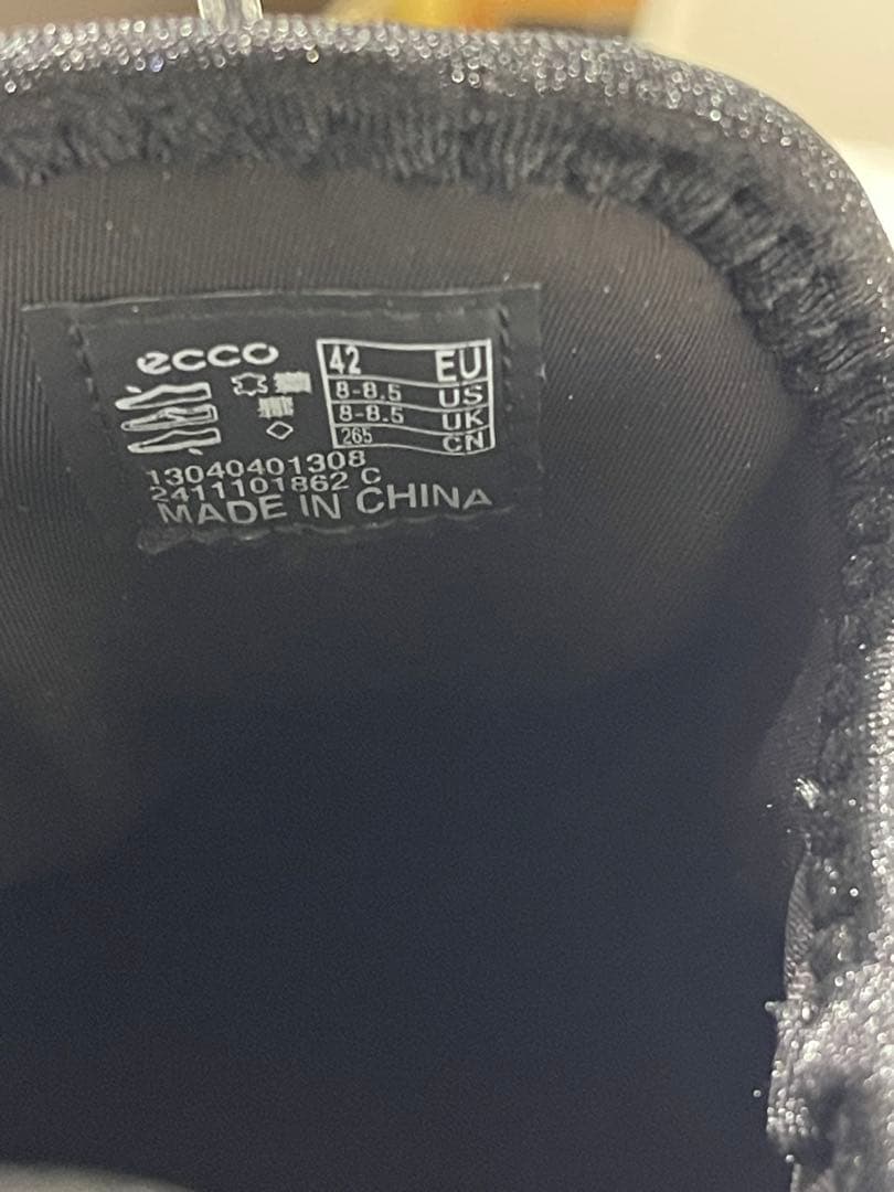 ecco ゴルフシューズ グレー　M Biom C4 【靴ひもタイプ】メンズ