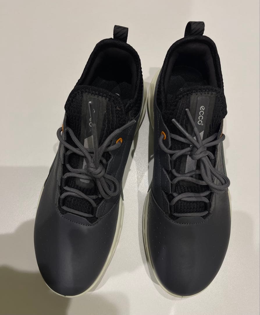 ecco ゴルフシューズ グレー　M Biom C4 【靴ひもタイプ】メンズ