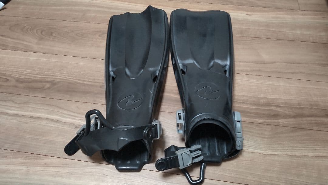 AQUA LUNG フルスーツ ブラック・グレー 軽器材セット