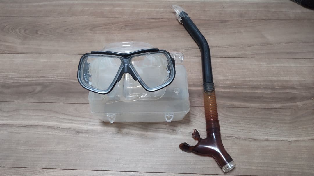 AQUA LUNG フルスーツ ブラック・グレー 軽器材セット
