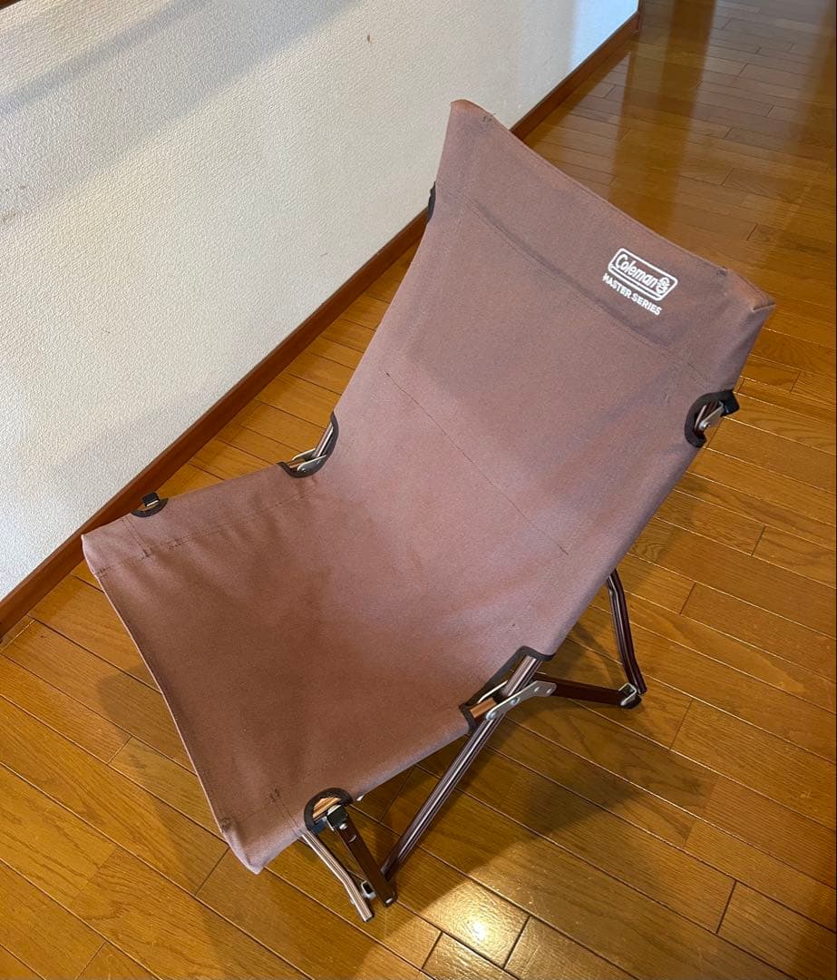 Coleman マスターシリーズ キャンバスローチェア ブラウン