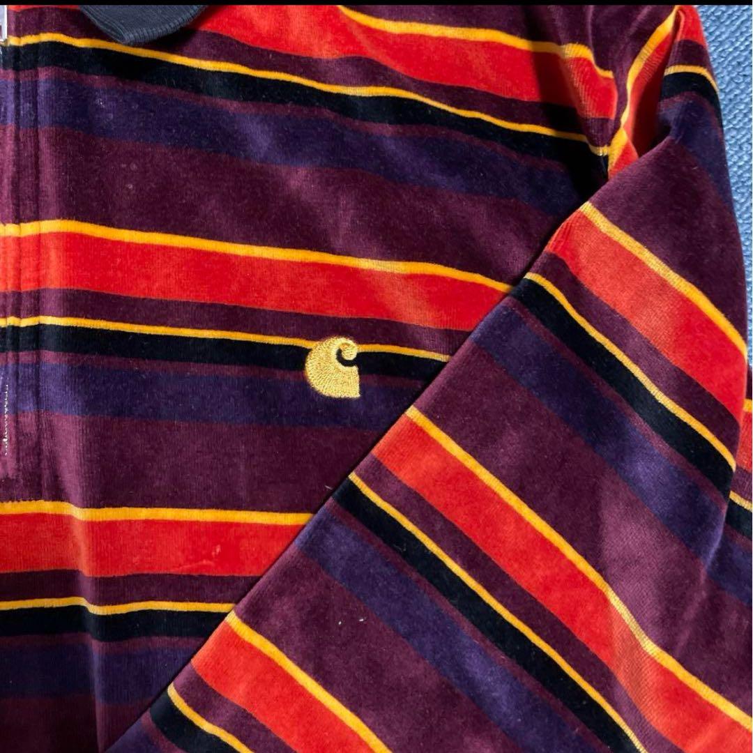 Carhartt ベルベット ストライプ ジャケット