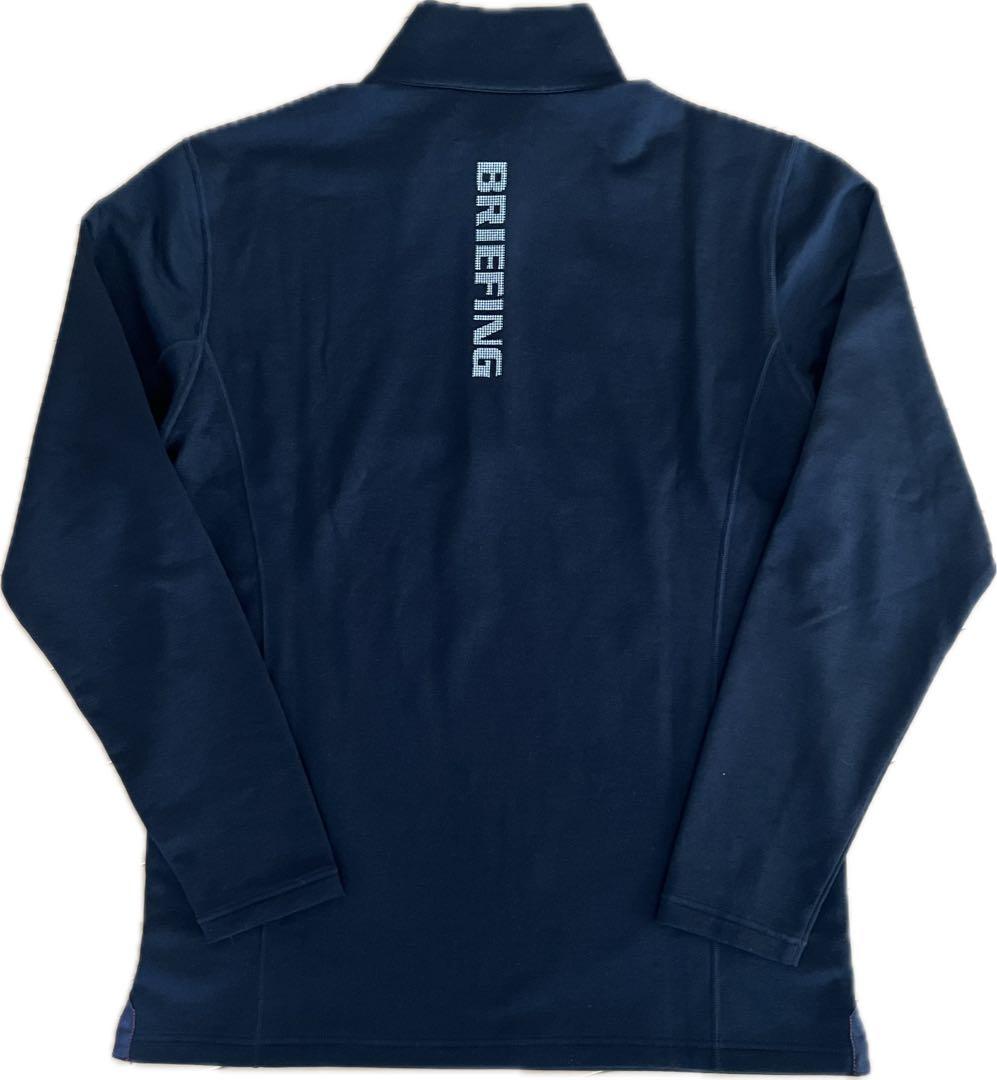BRIEFING GOLF ハーフジップ トップス　ブラック　M