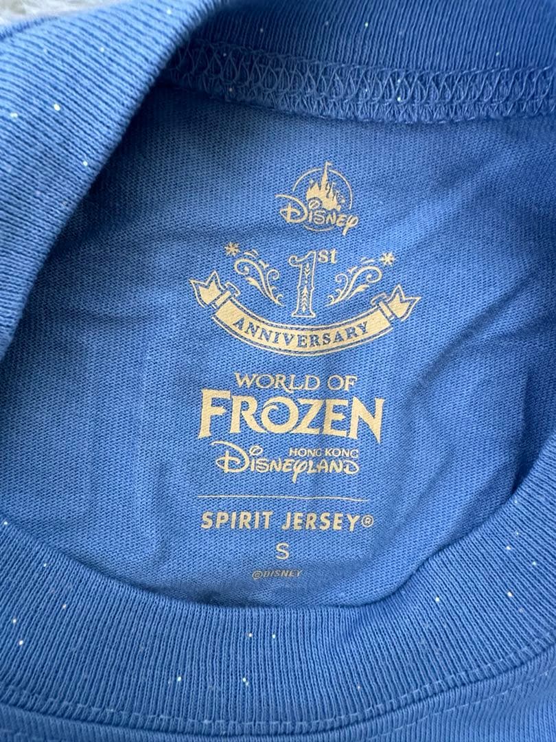 香港ディズニーランド Frozen スピリットジャージ sサイズ