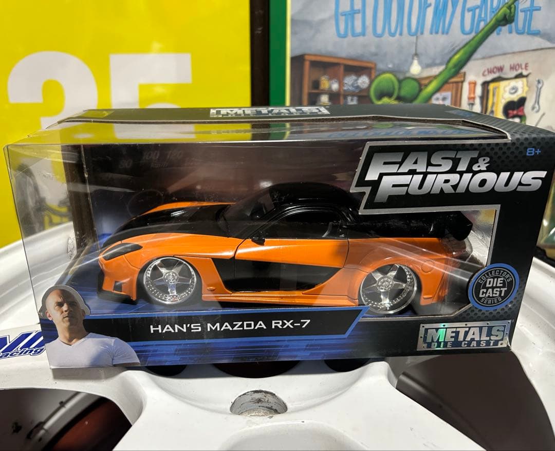 ワイルドスピード ハン RX-7 ブライアン 80スープラ 80 絶版
