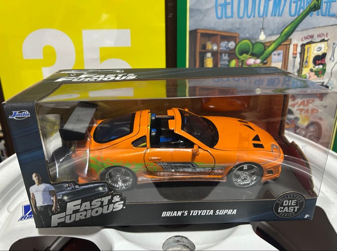 ワイルドスピード ハン RX-7 ブライアン 80スープラ 80 絶版