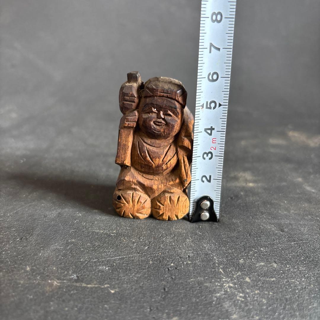 大黒様　木製彫刻