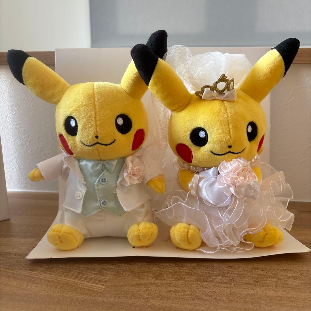 ピカチュウ ウェディングドール 2体セット