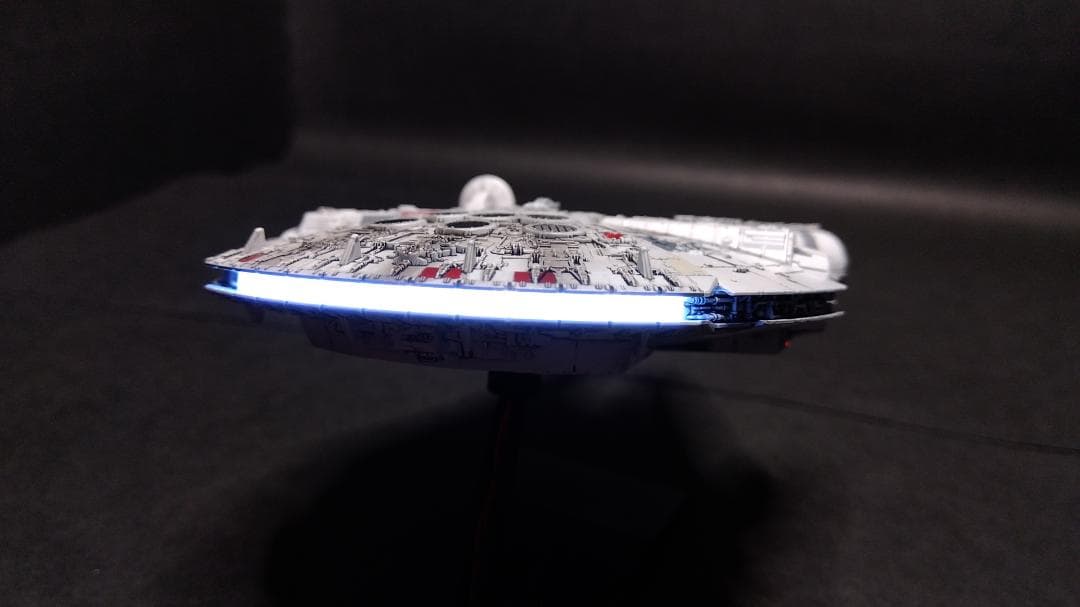 ミレニアムファルコン MF 電飾改修 　完成品 ビークルモデル　1/350